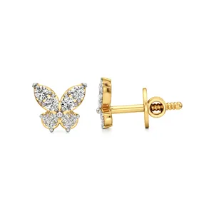 Pendientes de mariposa con corte marquesa Alora - Product Image 3