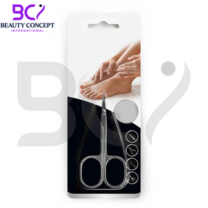 Ciseaux à ongles à cuticules antidérapants durables du meilleur fournisseur Matériau en acier inoxydable Propre logo Vente à chaud Lame courbée et tranchante - Product Image 6