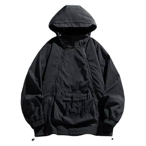 Nouvelle veste bomber pour homme, design patchwork, fermeture éclair, automne, performance athlétique, activités de plein air - Product Image 5