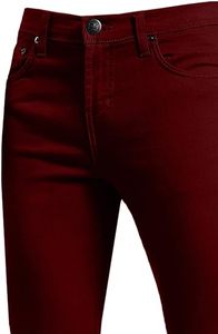 Pantalons en jean de qualité supérieure sur mesure, coupe régulière, pour hommes, streetwear, mode, respirant, extensible, couleur marron, pantalons en jean pour hommes - Product Image 5