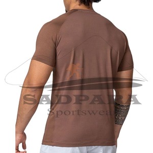 Personnalisé pas cher Fit respirant Sportswear été blanc T-shirt de sport athlétique Fitness T-shirt pour hommes Gym T-shirts pour hommes - Product Image 3