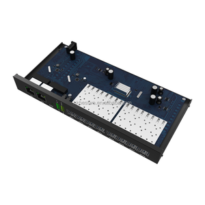 ตัวรับส่งสัญญาณไฟเบอร์ออปติก2RJ45 8SFP จากโรงงานจีนตัวแปลงสื่อไฟเบอร์ RJ45กิกะบิตไฟเบอร์ออปติก - Product Image 3