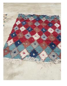 100% Wool Moroccan Hand Woven Bohemian Floor Area <b>Rug</b> Carpet Vintage Authentic Indian Striped Soft <b>Tufted</b> Machine Made Home - Product Image 5