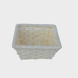 Wholesale Cheap Hand-Weaved Bamboo Storage <b>Basket</b> Shallow Accessory for Home Kitchen Accessible Handicraft Kitchen Accessories - Product Image 1