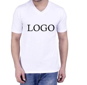 T-shirt décontracté de qualité supérieure à manches courtes et col en V pour homme, coupe ajustée, respirant, léger, élégant, à porter tous les jours en été, t-shirt à col en V - Product Image 5