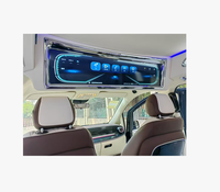 Accessoires intérieurs de véhicule d'affaires de luxe, écran de télévision de voiture LCD incurvé haute définition personnalisé de 29 pouces