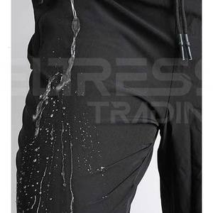 Pantalones de chándal informales de entrenamiento para hombre, pantalones de chándal holgados teñidos lisos de lona con parte inferior abierta, pantalones de salón ligeros rectos - Product Image 5