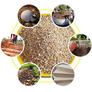 Acondicionador de suelo, vermiculita, aditivo alimenticio, crudo, horticultura Industrial expandida, <span class=keywords><strong>Curso</strong></span> de polvo, césped, ropa de cama para incubación de mascotas - Product Image 1