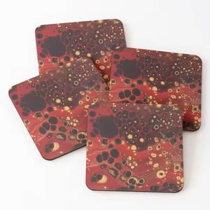 Dessous de verre en nacre fait à la main nouveau Design couverts vaisselle café thé tasse tapis tampons artisanat - Product Image 6