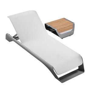 HIGOLD Onda - Chaise longue d'extérieur moderne - Série 2042 - Mobilier portable en Teslin pour piscine, patio, hôtel et entrepôt - Product Image 6