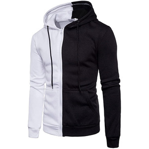 Vente en gros sweat à capuche zippé avec visage personnalisé sweat à capuche en éponge vierge pull surdimensionné sweat à capuche vintage lavé à la pierre - Product Image 4