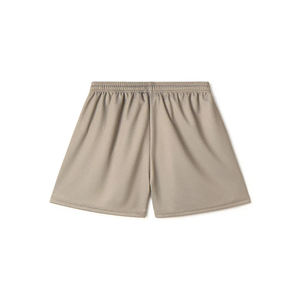 Pantalones cortos de lona sólidos gris neutro 250 GSM High Street de alta calidad para hombre, informales, Vintage, transpirables, de secado rápido, ecológicos, bajos - Product Image 2