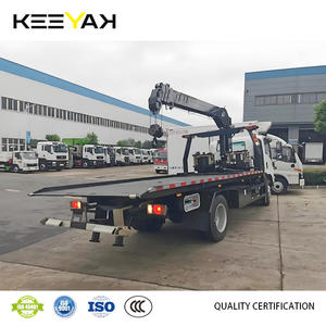 Grúa de Remolque de 4 Toneladas 4*2 Isuzu Diésel, Camión Portacoches con Grúa de 2 Toneladas y 3.2 Toneladas para Rescate en Carretera - Product Image 4