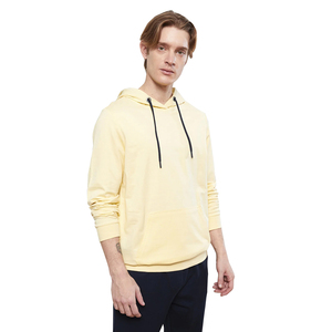 Vente en gros de pulls thermiques épais pour hommes, sweat-shirt à capuche 100% coton, tissu éponge épais en polaire brodé avec logo personnalisé - Product Image 3