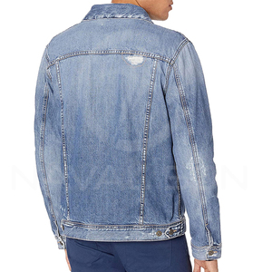 Vestes en jean pour hommes taille OEM Top haute qualité logo personnalisé vente en gros fabricant haut nouveau style meilleur matériel avec prix bas - Product Image 3