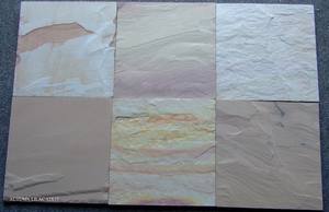 Carreaux d'ardoise d'automne indien de haute qualité pour sol mural Pierre de surface fendue décorative durable Pierres de décoration de conception traditionnelle - Product Image 4