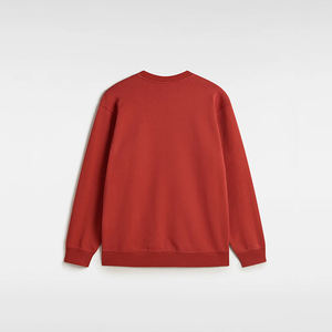 Qualité supérieure 100% coton sweat ras du cou en molleton personnalisé coupe ample taille unisexe manches côtelées logo OEM solide pour hommes - Product Image 5