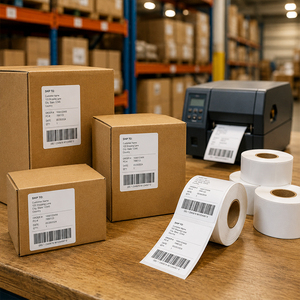 Sailing 85Mm X 175Mm 120 × 180 Mm Thermal <b>Printer</b> Label Roll 152 X 102Mm (6 By 4) - Product Image 1