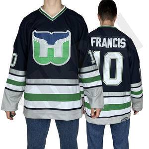 Camiseta de hockey Toronto Leafs personalizada premium-Uniformes de hockey canadienses personalizados con nombre y número personalizados para adultos/jóvenes/niños - Product Image 1