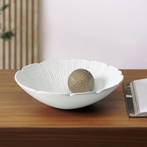 Bol en résine polie écologique vert pétale fait à la main, vaisselle moderne pour la cuisine, la salle à manger, les fêtes, vaisselle de qualité supérieure - Product Image 4