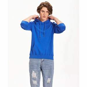 Sudaderas con capucha personalizadas de alta calidad para hombre al por mayor pulóver ropa de calle con logotipo bordado - Product Image 1