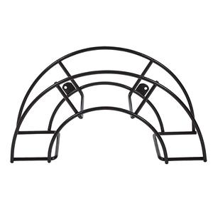 Support de tuyau d'eau en métal solide de meilleure qualité conception simple support de tuyau mural de couleur noire antirouille pour la cour extérieure en vrac - Product Image 2