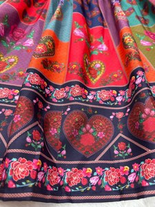 Sophistication Timeless Luxury for Every Occasion& Function Wear AMERICAN Silk Gorgeous Lahenga Choli With <b>Stole</b> - Product Image 4