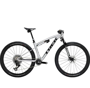 Bicicleta de Montaña Trek Supercaliber SLR 9.9 Flight Attendant Gen 2 de Fibra de Carbono con Frenos de Disco, Batería de Litio y Ruedas de 28 Pulgadas 2025 - Product Image 1