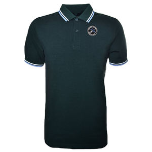 Camisa de polo personalizada de alta calidad para hombre, logotipo impreso bordado personalizado, tejido de punto sólido, directo de fábrica para Polo - Product Image 3