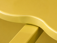 Étagère murale flottante en bois jaune en forme de nuage, support de rangement, présentoir, organisateur pour la décoration du salon et de la chambre