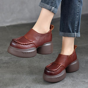 รองเท้าบูทหิมะผู้หญิงแบบสูงถึงเข่าบุซับในอุ่นกันลื่นพร้อมสายรัดข้างและหัวเข็มขัด - Product Image 2