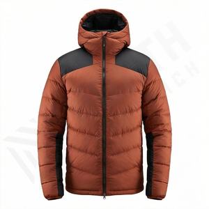 Heavy Duty Custom <b>Winter</b> Puffer Jacket <b>Men's</b> Thick Bubble Cotton <b>Coat</b> Insulated Down <b>Parka</b> Cold Weather Thermal Warm Outerwear - Product Image 1