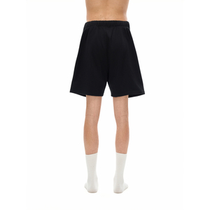 Shorts en coton unisexe à coupe ample aux tons terreux pour les loisirs décontractés - Product Image 5
