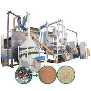 Schroot Printplaten Recycling Machine Cpu Recycling Machine Computer Pcb Boards Verpletterende Scheiden Machine