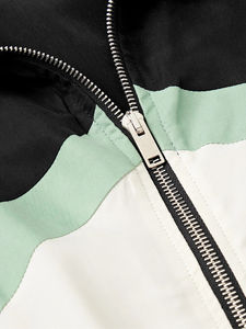 Conjunto deportivo unisex elegante, cortavientos, para correr, gimnasio, fitness, transpirable, ligero, informal, con capucha y cremallera completa, pantalones deportivos - Product Image 3