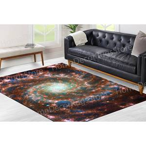 Alfombra Estampada: Diseño de Galaxia Personalizado Inspirado en James Webb, Alfombra de Chenilla - Product Image 5