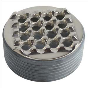 Brilliant Design <b>Grid</b> Ashtray New Designs Solid <b>Metal</b> Ashtray Silver Finishing Bar Home and Hotel Office Table Design Ashtrays - Product Image 1