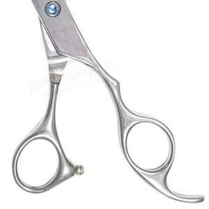 Tijeras de Aseo para Gatos de Acero Inoxidable 9CR13 2026, Punta Afilada, Acabado Mate, Curvas y Rectas, Herramienta de Belleza para Cortar el Pelo de Mascotas JIMED - Product Image 3