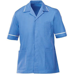 Uniformes Médicos de Algodón Tejido con Cuello en V, Conjuntos de Uniformes de Hospital para Hombres y Mujeres, Enfermería, Alta Calidad, Venta al por Mayor - Product Image 1