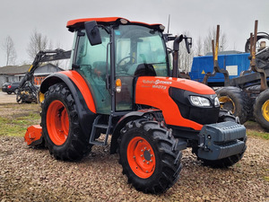 Tracteur à pied Kubota M4073 4WD pour la ferme et l'agriculture Mini tracteur à roues 4WD avec nouveau moteur et état du moteur utilisé/neuf - Product Image 3