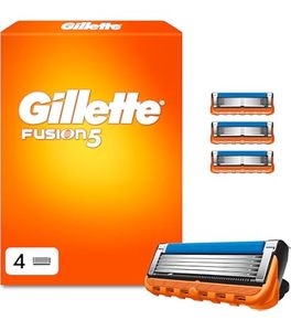 Cuchillas de Afeitar Originales Gill Ette Fusion 5 para Hombre a un Precio Muy Económico - Product Image 1