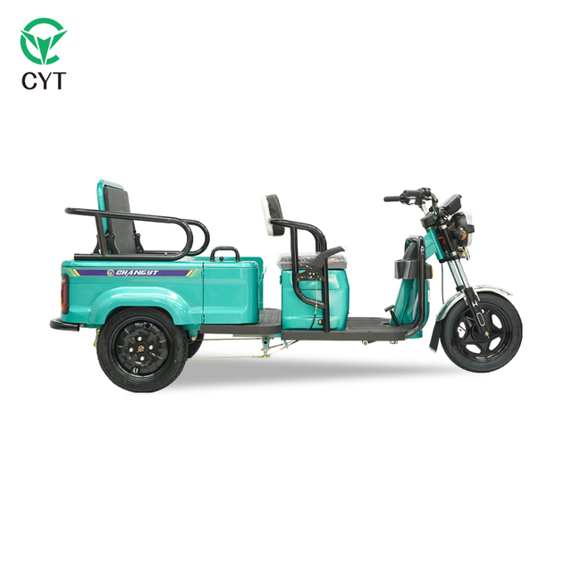 Hot Selling Customizable Motored Electric Three Wheeler with Both Passenger and Cargo