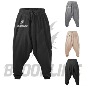 Pantalones Chinos Unisex Color Caqui de Bloodline International, Cintura Elástica con Cordón, Múltiples Bolsillos, Estilo Formal, Antipilling, Servicio OEM - Product Image 5