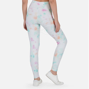 Leggings de yoga sans couture, taille mi-haute, respirants, effet push-up pour femmes, entraînement, course à pied, sport - Product Image 4