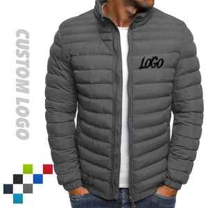 Chaqueta acolchada de burbuja para hombre personalizable con estilo para aventuras al aire libre - Product Image 5