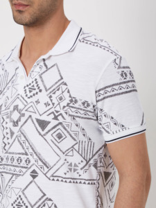 Camiseta de manga corta de secado rápido para hombre, polo, camisetas de golf, estampado personalizado, diseño de cuello vuelto, sublimación deportiva en tela de punto - Product Image 3