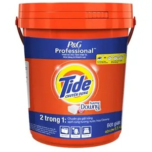 Detergente en polvo profesional portátil y ecológico para lavandería con cubo Downy de 8.5 kg sin perfume para lavado a máquina - Venta directa de fábrica - Product Image 1