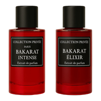 Bakarat Intense 50ml Spray + Bakarat Elixir Collection Prive 50ml Parfum Coffret Cadeau Parfum Oriental Oud France