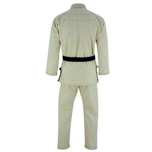 Conjunto de Uniforme de Entrenamiento de Jiu Jitsu BJJ Unisex, 100% Algodón, Transpirable, Duradero, de Secado Rápido, Ligero y Cómodo - Product Image 4