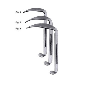 OEM Meilleures ventes McIvor Ensemble d'agitateurs buccaux à 3 lames en acier inoxydable de haute qualité, instrument chirurgical manuel réutilisable pour ORL - Product Image 3